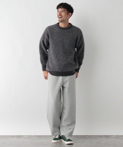 FOUND GOOD（ファウンドグッド）の「ブークレーニット（ニット/セーター・メンズ・ネイビー/ブラック/ブラウン系/グレー系5・L/M/S/XL）」の10枚目の写真