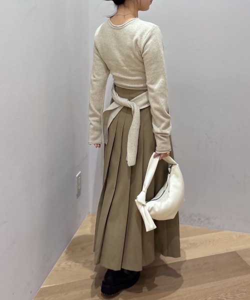 セール】ボックスタックラップスカート（スカート）｜STYLEMIXER