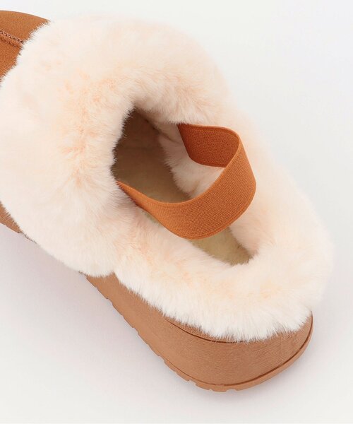 LOVETOXIC（ラブトキシック）の「【LTXC】ムートンフウサボ（ブーツ・キッズ・ブラウン・23-23.5cm/22-22.5/24-24.5cm）」の3枚目の写真