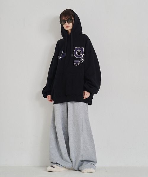 セール】【UNISEX】NEKOMATA HOODIE/ネコマタフーディー（パーカー