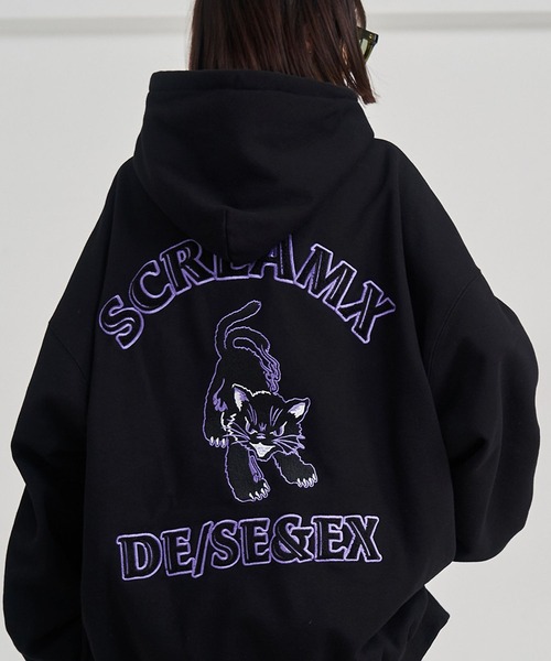 セール】【UNISEX】NEKOMATA HOODIE/ネコマタフーディー（パーカー
