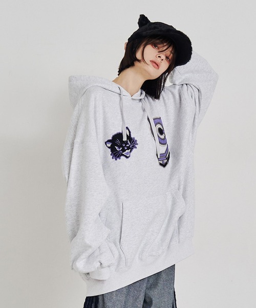 セール】【UNISEX】NEKOMATA HOODIE/ネコマタフーディー（パーカー