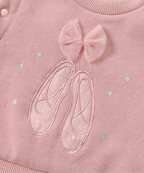 Ampersand（アンパサンド）の「【リンク】バラエティ裏毛起毛カバーオール（ロンパース・キッズ・グレー/ピンク/レッド/ネイビー・60/70/80）」の11枚目の写真