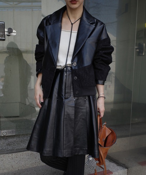 JENNY BOX PLEATED HALF SKIRT（スカート）｜Ameri（アメリ）の