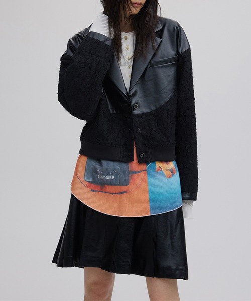 JENNY BOX PLEATED HALF SKIRT（スカート）｜Ameri（アメリ）の