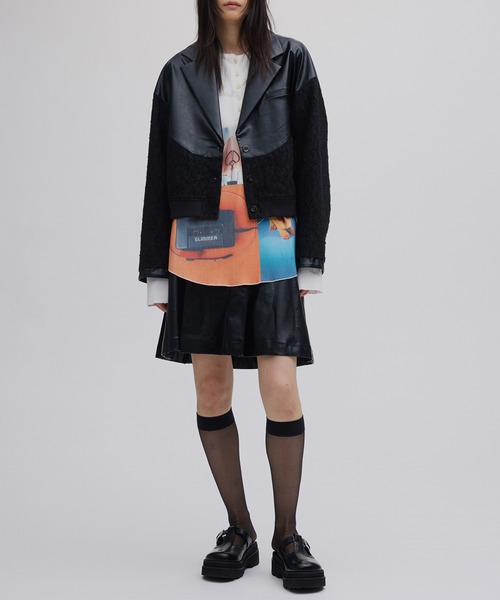 スカート AMERI JENNY BOX PLEATED HALF SKIRT JENNY BOX PLEATED HALF SKIRT（スカート）｜Ameri（アメリ）の