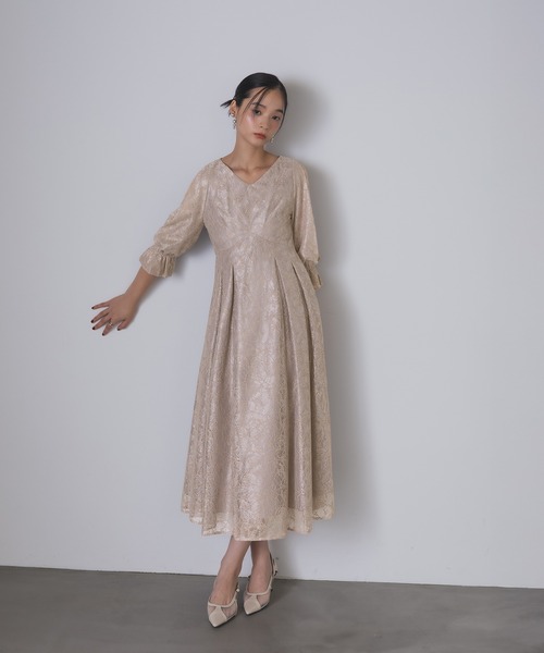 Rose of Sharon（ローズオブシャロン）の「総レースAラインドレス（ドレス・レディース・ブラック/イエロー/ベージュ/ライトカーキ・S/M）」の16枚目の写真