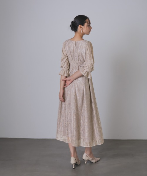 Rose of Sharon（ローズオブシャロン）の「総レースAラインドレス（ドレス・レディース・ブラック/イエロー/ベージュ/ライトカーキ・S/M）」の17枚目の写真