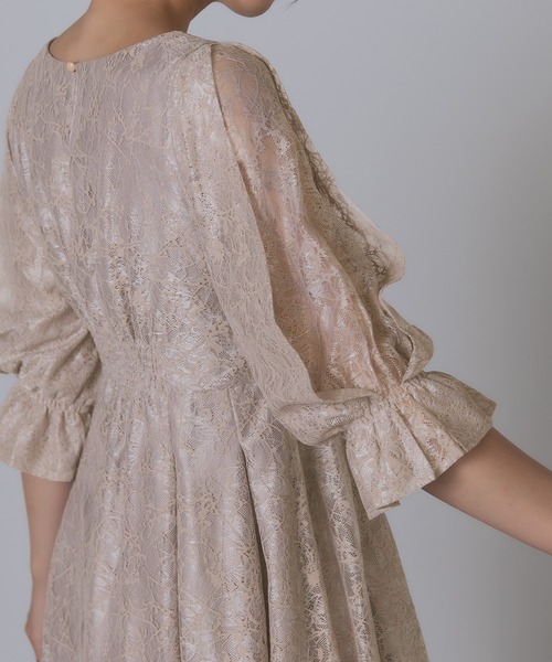 Rose of Sharon（ローズオブシャロン）の「総レースAラインドレス（ドレス・レディース・ブラック/イエロー/ベージュ/ライトカーキ・S/M）」の19枚目の写真