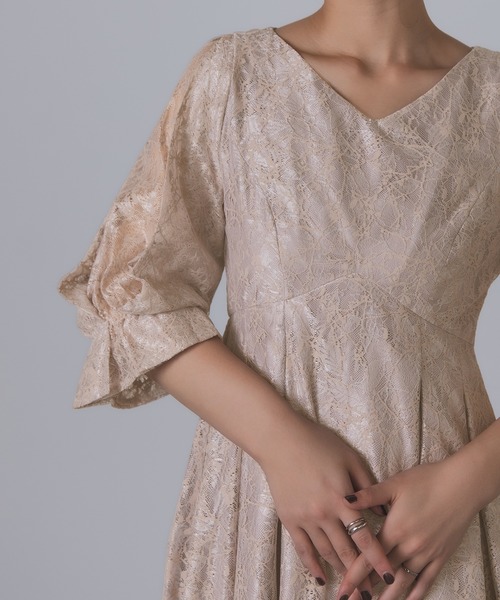 Rose of Sharon（ローズオブシャロン）の「総レースAラインドレス（ドレス・レディース・ブラック/イエロー/ベージュ/ライトカーキ・S/M）」の20枚目の写真