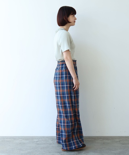 bulle de savon（ビュルデサボン）の「透かし編みレース衿 プルオーバー（Tシャツ/カットソー・レディース・ミント/ブラック/ホワイト・FREE）」の20枚目の写真