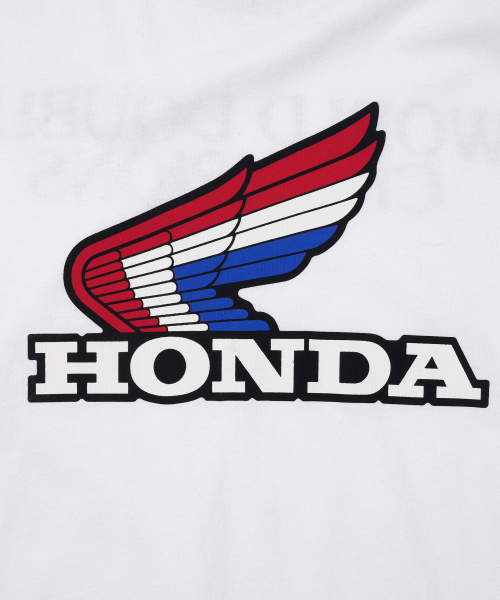 PHYPS MOTORCYCLE（フィップスモーターサイクル）の「[Archive line] Wing Logo Racing Long Sleeve_White（Tシャツ/カットソー・レディース・その他・SMALL/MEDIUM/LARGE/X-LARGE）」の5枚目の写真