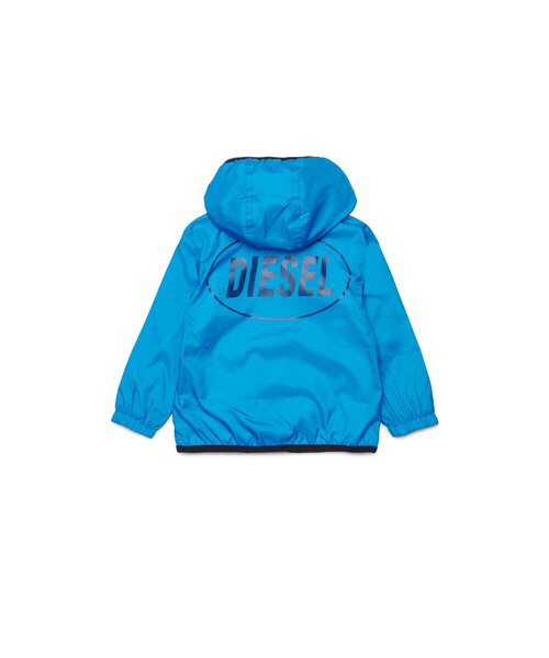 DIESEL(ディーゼル)の「ベビー フード付きジャケット JFLOGGYB(ブルゾン・キッズ・ピンク/ブルー・12M/24M/36M)」の5枚目の写真