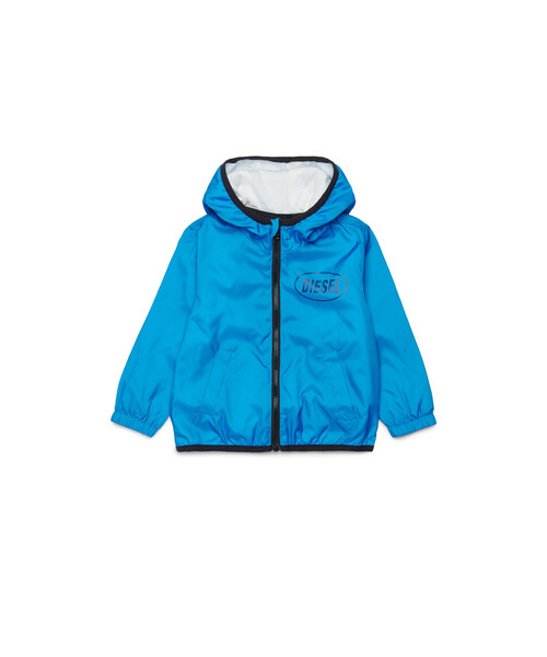 DIESEL(ディーゼル)の「ベビー フード付きジャケット JFLOGGYB(ブルゾン・キッズ・ピンク/ブルー・12M/24M/36M)」の4枚目の写真