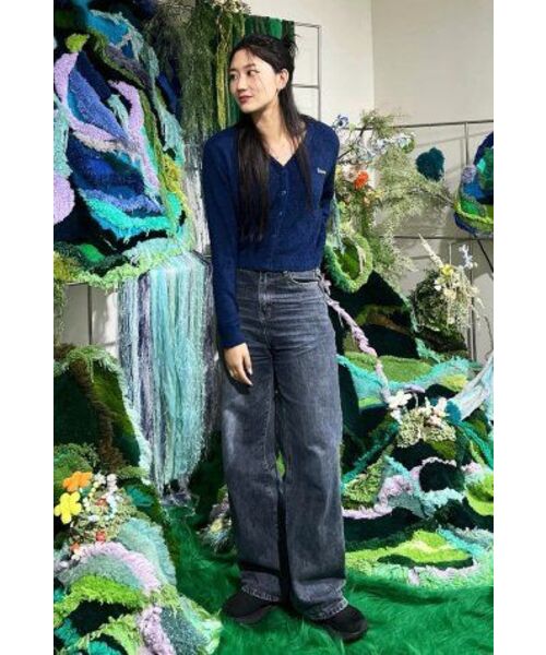 VERSE ONE(バースワン)の「EMBROIDERED LOGO CARDIGAN NAVY(NEW)(カーディガン/ボレロ・レディース・その他・SMALL/MEDIUM)」の12枚目の写真