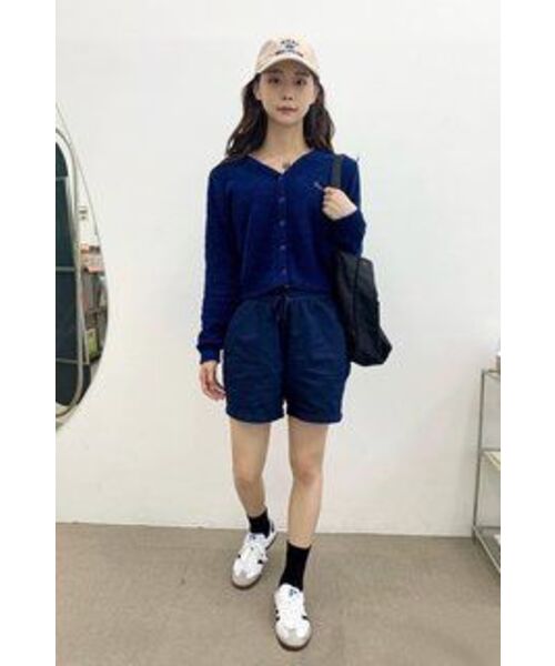 VERSE ONE(バースワン)の「EMBROIDERED LOGO CARDIGAN NAVY(NEW)(カーディガン/ボレロ・レディース・その他・SMALL/MEDIUM)」の18枚目の写真