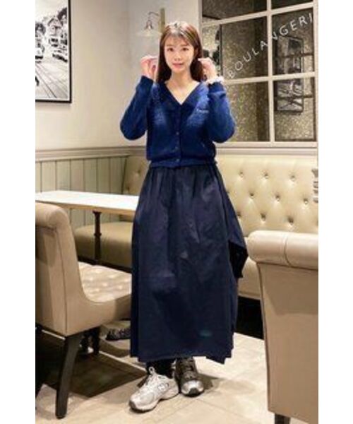 VERSE ONE(バースワン)の「EMBROIDERED LOGO CARDIGAN NAVY(NEW)(カーディガン/ボレロ・レディース・その他・SMALL/MEDIUM)」の21枚目の写真