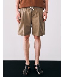 ESN（イーエスエヌ）の「ワンタッチコットンウォッシュハーフパンツモカ（その他パンツ）」