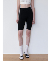 logo biker shorts