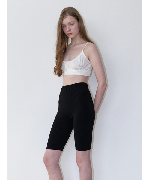 KINDABABY(カインダベイビー)の「logo biker shorts(その他パンツ・レディース・ブラック・FREE)」の2枚目の写真