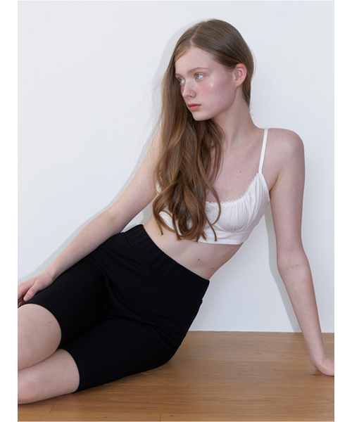 KINDABABY(カインダベイビー)の「logo biker shorts(その他パンツ・レディース・ブラック・FREE)」の4枚目の写真