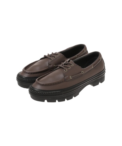 CONVERSE(コンバース)の「CONVERSE ALL STAR CHUNK MS OX 31316771(その他シューズ・レディース・ブラウン・23cm/24cm/25cm/26cm/26.5cm/27cm/27.5cm/28cm)」の2枚目の写真