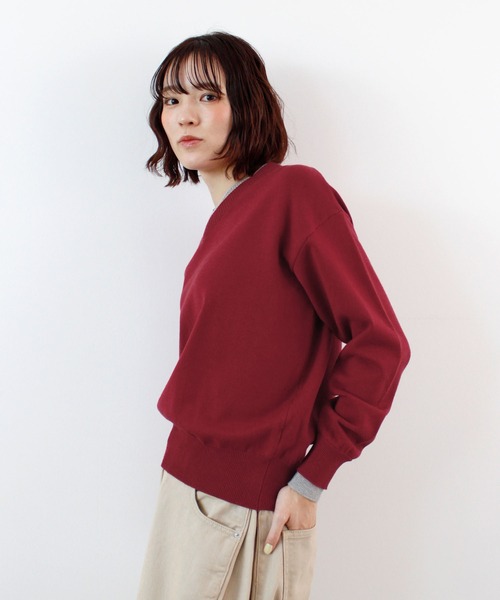 セール】Vネックレイヤードニット（ニット/セーター）｜ABYS（アビス