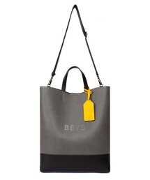 BBYB（ビービーワイビー）の「ブルーニ ユニセックス トートバッグ (チャコールグレー)（トートバッグ）」
