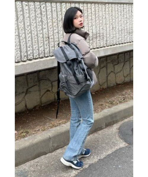KANEITEI(カネイテイ)の「BOHEMIAN BACKPACK L (DARK GRAY) / RECYCLED(バックパック/リュック・レディース・その他・FREE)」の13枚目の写真