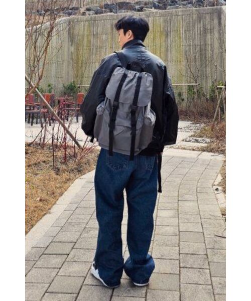KANEITEI(カネイテイ)の「BOHEMIAN BACKPACK L (DARK GRAY) / RECYCLED(バックパック/リュック・レディース・その他・FREE)」の19枚目の写真