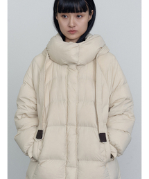 MAKE A TOAST（メイクアトースト）の「Two-Way Belted Duck Down Padding Beige MBEFPD002BE（ダウンジャケット/コート・レディース）」