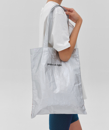 PO8（ピーオーエイト）の「VOLTAGE ECO BAG - GREY（エコバッグ/サブバッグ）」