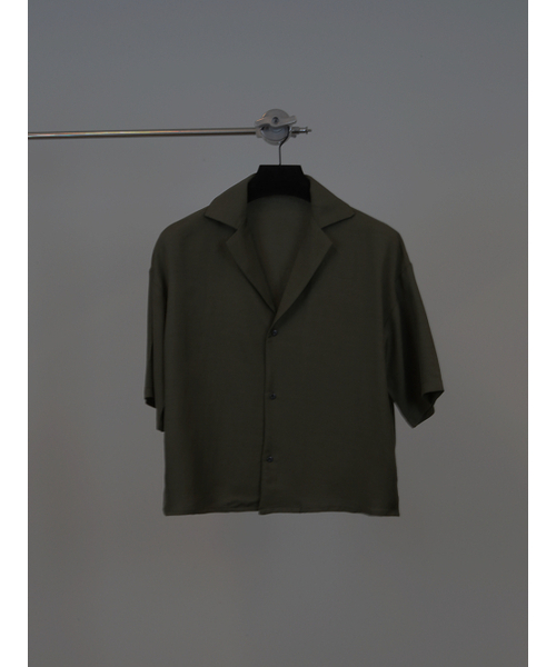 GOZER(ゴーザー)の「WINDY SHIRT_KHAKI(シャツ/ブラウス・メンズ・カーキ・1/2)」の5枚目の写真