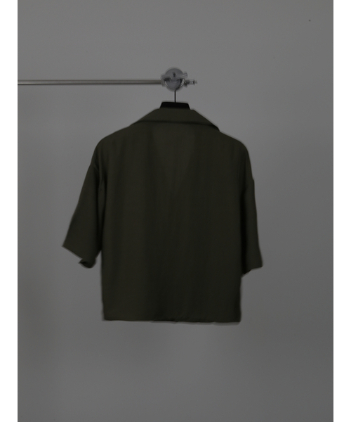 GOZER(ゴーザー)の「WINDY SHIRT_KHAKI(シャツ/ブラウス・メンズ・カーキ・1/2)」の6枚目の写真