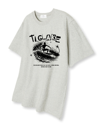 サーフボーイ オーバーサイズ 半袖Tシャツ オートミール