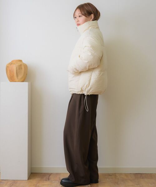 RETRO GIRL（レトロガール）の「アソート中綿BZ（ダウンジャケット/コート・レディース・ブラック/ホワイト系その他/ブラック系その他2・FREE）」の4枚目の写真