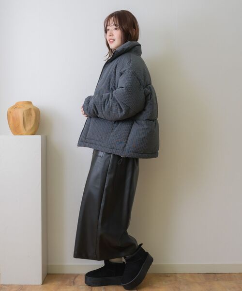 RETRO GIRL（レトロガール）の「アソート中綿BZ（ダウンジャケット/コート・レディース・ブラック/ホワイト系その他/ブラック系その他2・FREE）」の13枚目の写真