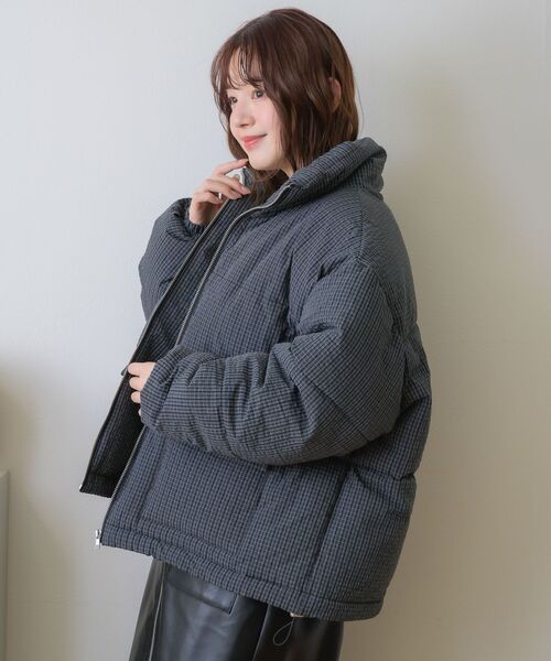 RETRO GIRL（レトロガール）の「アソート中綿BZ（ダウンジャケット/コート・レディース・ブラック/ホワイト系その他/ブラック系その他2・FREE）」の17枚目の写真