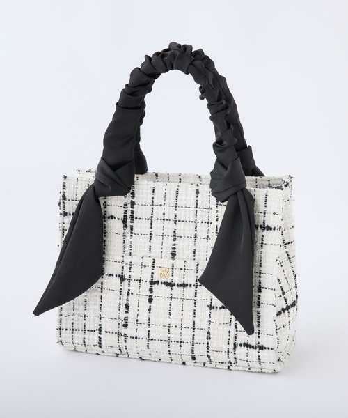 セール】WEB限定/ギャザーハンドルミニトートバッグ（トートバッグ