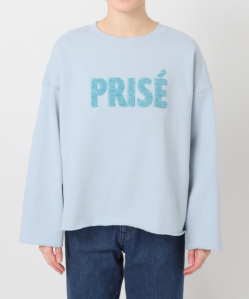 B.C STOCK(ベーセーストック)の「ラメサガラ刺繍ロングスリーブ(Tシャツ/カットソー・レディース・サックスブルー/ライトグレー/ピンク/チャコールグレー・FREE)」の14枚目の写真