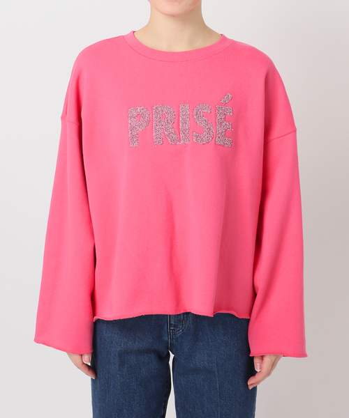 B.C STOCK(ベーセーストック)の「ラメサガラ刺繍ロングスリーブ(Tシャツ/カットソー・レディース・サックスブルー/ライトグレー/ピンク/チャコールグレー・FREE)」の17枚目の写真