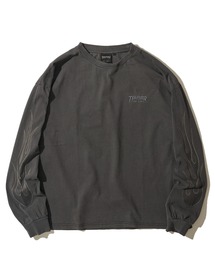 THRASHER（スラッシャー）の「【THRASHER   スラッシャー】ピグメント フレイムロゴプリント クルーネックロングスリーブTシャツ（Tシャツ/カットソー）」