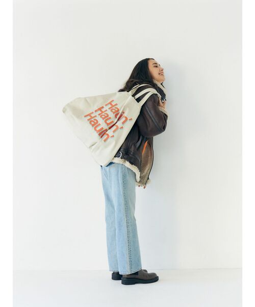 Ungrid（アングリッド）の「【自分で選べるスペシャルセット対象バッグ】ビッグトートバッグ（トートバッグ・レディース・アイボリー・FREE）」の11枚目の写真