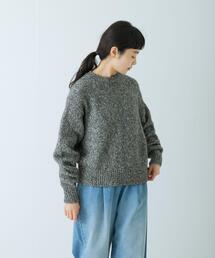 かぐれ（カグレ）の「コットンアルパカクルーネックニット（ニット/セーター）」