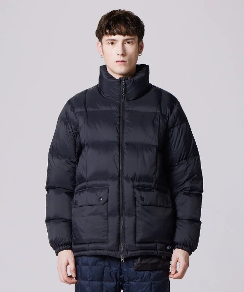 セール】【TAION】MOUNTAIN HI-NECK VOLUME DOWN JACKET / マウンテン