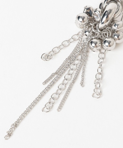 HARE（ハレ）の「パーツドロップイヤリング(HARE)（イヤリング・レディース・シルバー/ホワイト・FREE）」の19枚目の写真