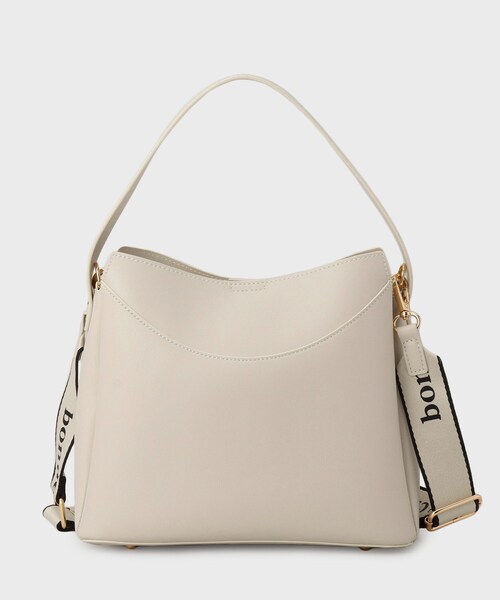 THE SHOP TK （ザ ショップ ティーケー ）の「ロゴベルトレザー調ミドルバッグ（ハンドバッグ・レディース・ブラウン系その他/ブラック/アイボリー・00）」の15枚目の写真