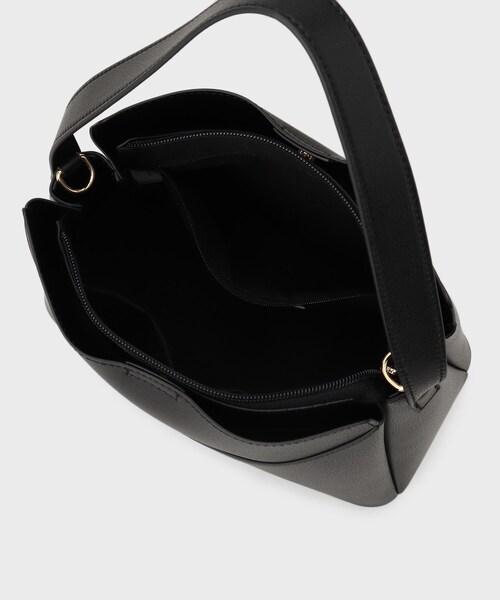 THE SHOP TK （ザ ショップ ティーケー ）の「ロゴベルトレザー調ミドルバッグ（ハンドバッグ・レディース・ブラウン系その他/ブラック/アイボリー・00）」の18枚目の写真