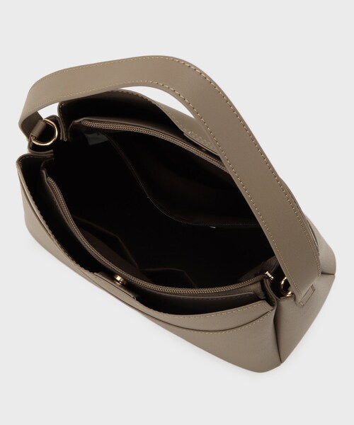 THE SHOP TK （ザ ショップ ティーケー ）の「ロゴベルトレザー調ミドルバッグ（ハンドバッグ・レディース・ブラウン系その他/ブラック/アイボリー・00）」の19枚目の写真