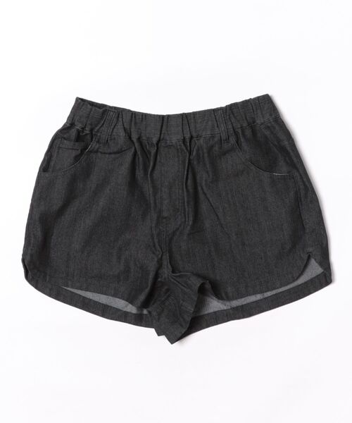 Kahiko(カヒコ)の「【Kahiko】SURF&Palms テイクストレッチデニムショートパンツ(デニムパンツ・レディース・ネイビー/ライトブルー/ブラック・FREE)」の4枚目の写真